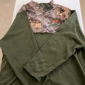 UA cold gear 1/4 pullover 3XL